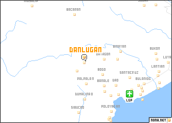 map of Danlugan