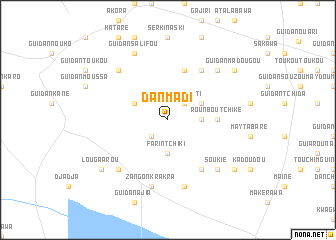 map of Dan Madi