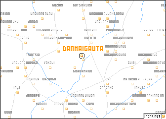 map of Dan Mai Gauta