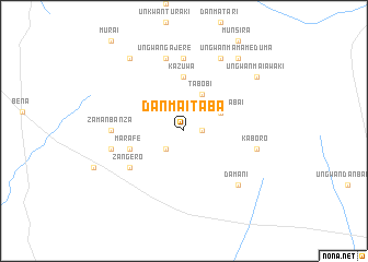 map of Dan Maitaba