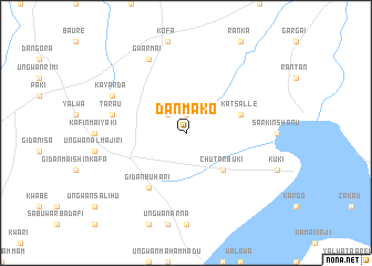 map of Danmako