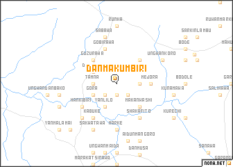 map of Dan Makumbiri