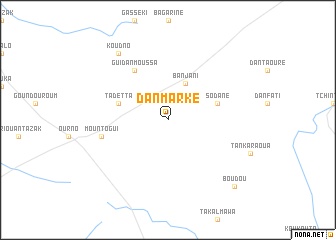 map of Dan Marké