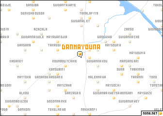 map of Dan Mayouna