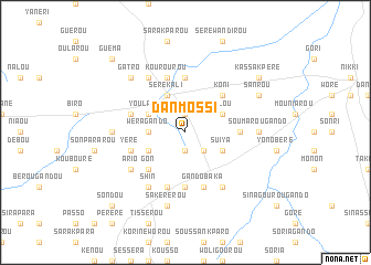 map of Danmossi