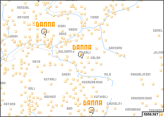 map of Danna