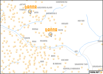 map of Danna