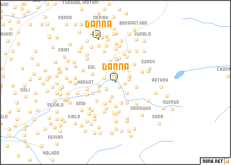 map of Danna