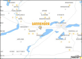 map of Dannemora