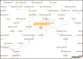 map of Dannhorn