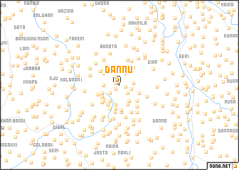 map of Dannu