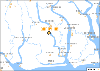 map of Dannykiri