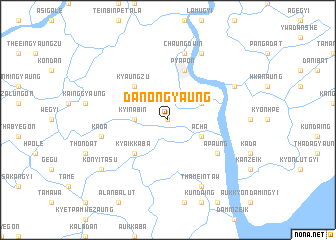 map of Danongyaung