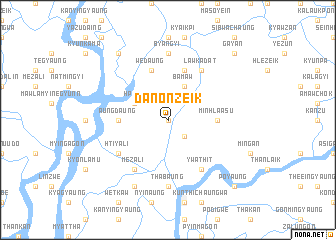 map of Danônzeik