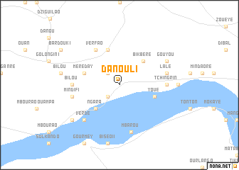 map of Danouli