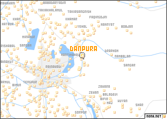 map of Dānpura
