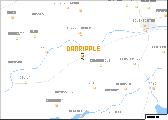 map of Danripple