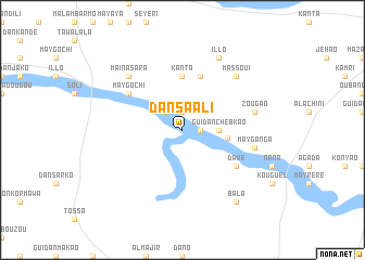 map of Dan Saali