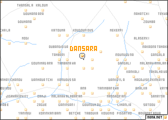 map of Dan Sara