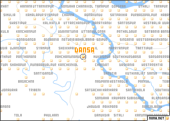 map of Dānsa