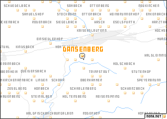 map of Dansenberg