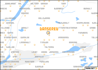 map of Dansered