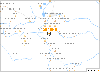 map of Danshe