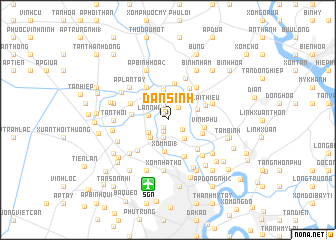 map of Dân Sinh