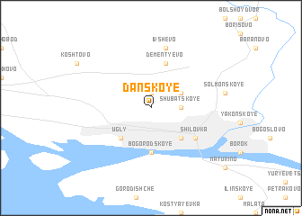 map of Danskoye