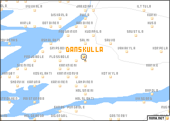 map of Danskulla