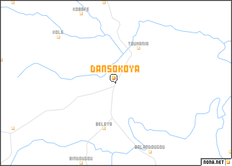 map of Dansokoya