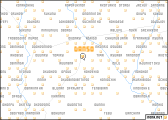 map of Danso
