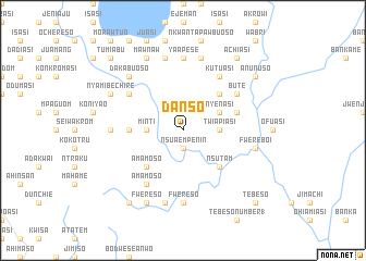 map of Danso