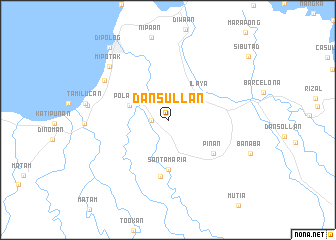 map of Dansullan