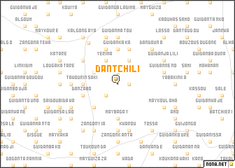 map of Dan Tchili