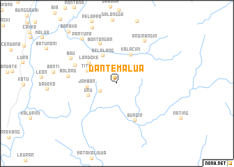 map of Dantemalua