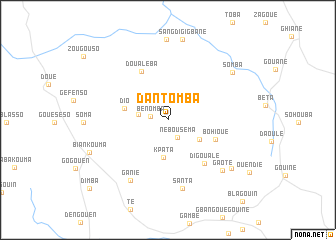 map of Dantomba