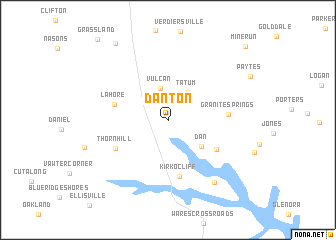 map of Danton