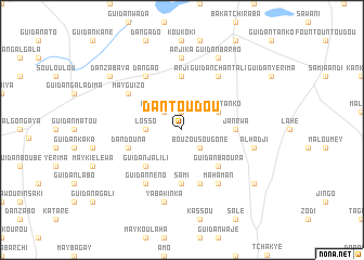 map of Dan Toudou
