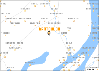 map of Dantoulou