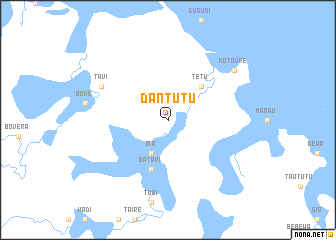 map of Dantutu