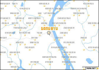 map of Danubyu