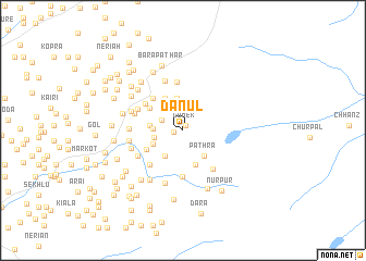 map of Danul