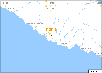 map of Danu