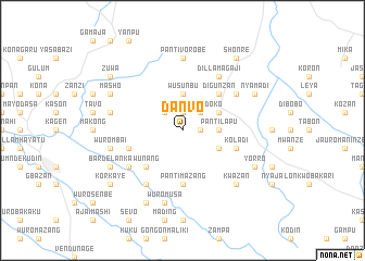 map of Danvo