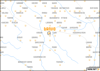 map of Danvo