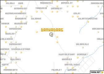 map of Dan Wadaag