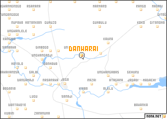 map of Danwarai