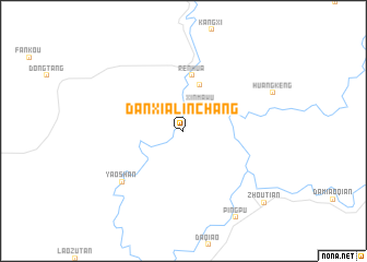 map of Danxialinchang