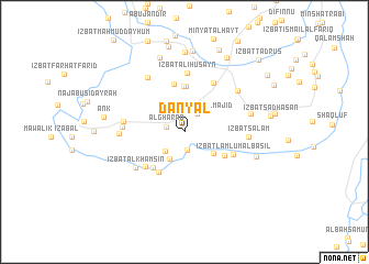 map of Dānyāl